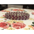 B#010 14k white gold bracelet (rubies & diamonds) $2000.00 