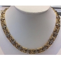 N#008 14k yellow gold necklace approx 2.50cts in diamonds (30.6dwt)  $3999.00 