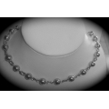 SN#006 LADIES STERLING SILVER FASHION NECKLACE 
