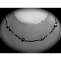 SN#016 LADIES STERLING SILVER FASHION NECKLACE 